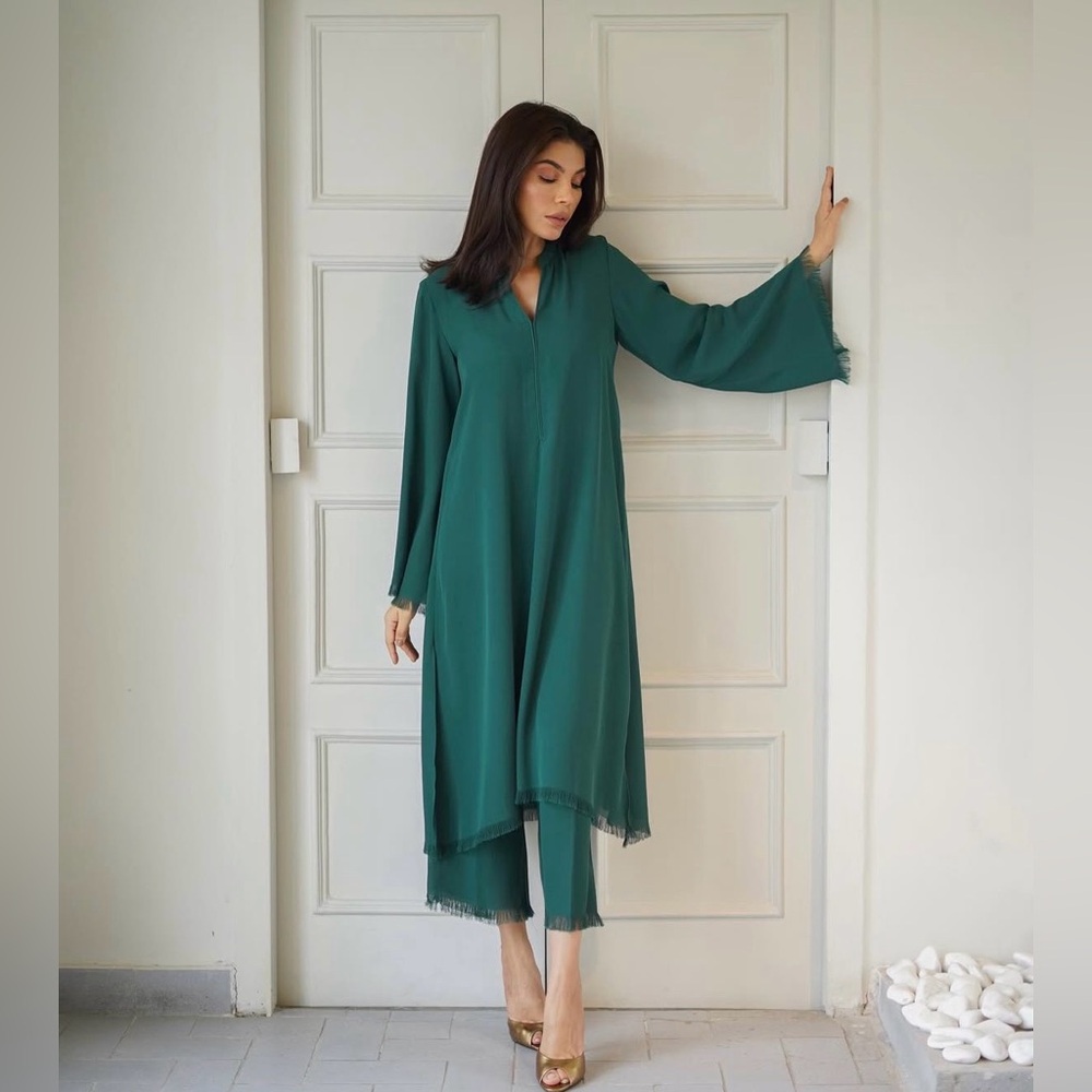 Stylish and chic pakistani outfit